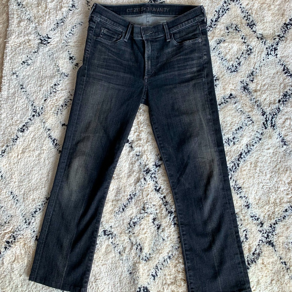 Citizens of Humanity skinny leg crop